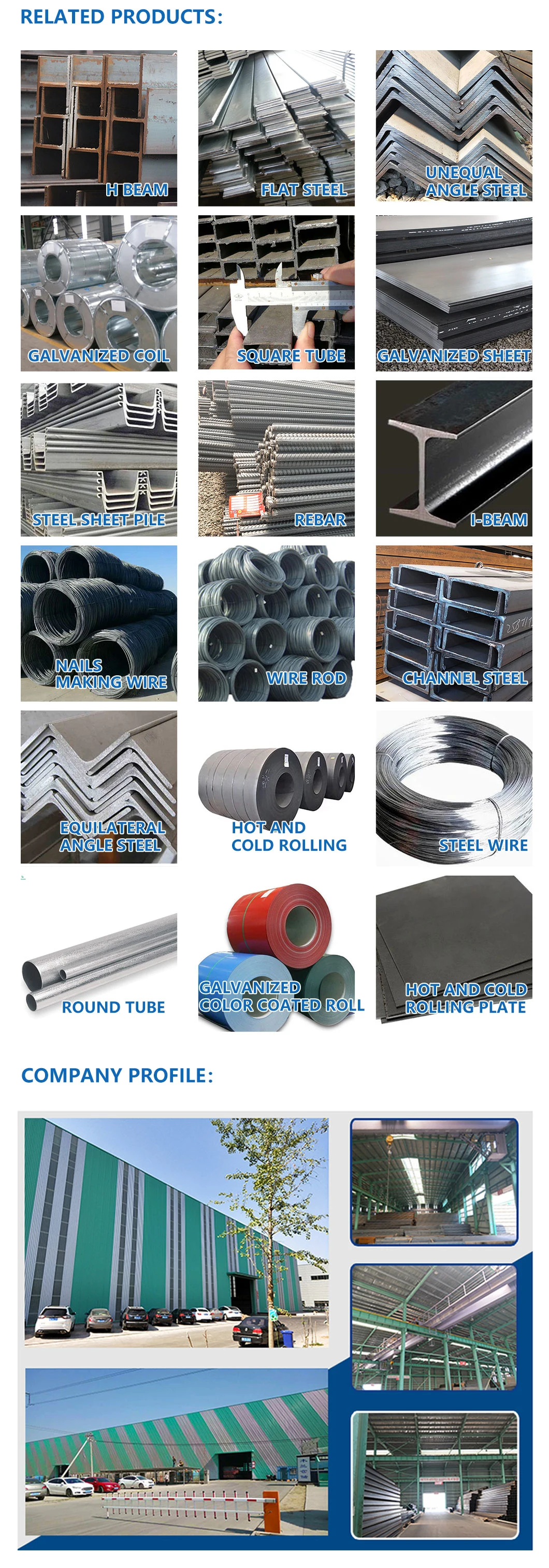 Hot DIP Galvanized Enqual L Shape Angle Steel for Building Material