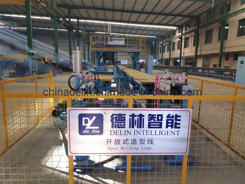 Automatic Cast Open Molding Line for Casting Iron Metal Parts and Water Pumps